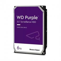 Disco duro interno hdd wd western digital purple wd63purz 6tb 3.5pulgadas sata 3 5700rpm - Imagen 1