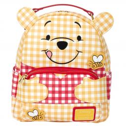 Mochila loungefly disney winnie the pooh winnie the pooh gingham mini backpack - Imagen 1