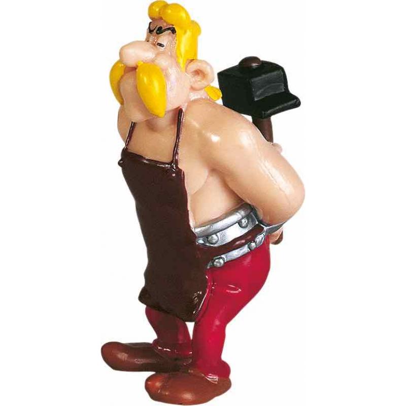 Figura plastoy asterix & obelix herrero esautomatix pvc - Imagen 1