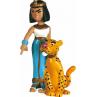 Figura plastoy asterix & obelix reina cleopatra egipto pvc - Imagen 1