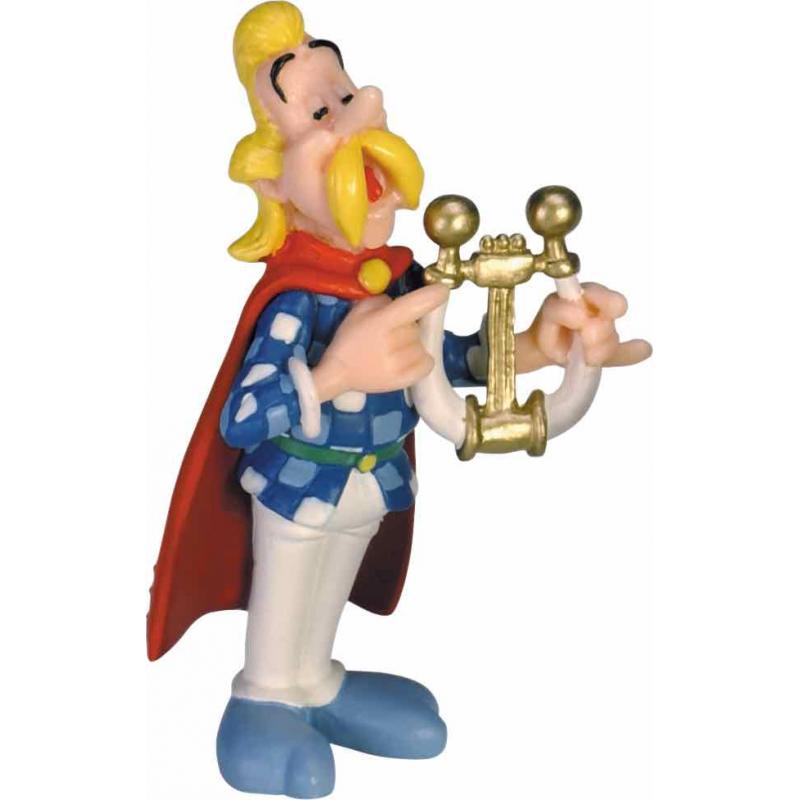 Figura plastoy asterix & obelix asuranceturix el bardo pvc - Imagen 1