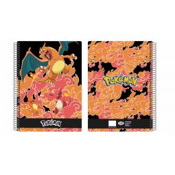 Cuaderno folio cyp brands 80 hojas pokemon charmander - Imagen 1