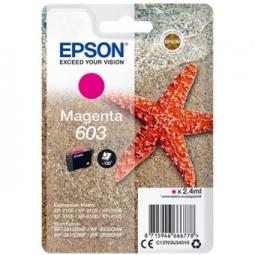 Cartucho tinta epson c13t03u34010 singlepack magenta 603 estrella de mar - Imagen 1