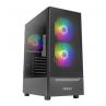 Caja ordenador gaming antec nx410 atx 2 x usb 2.0 1 x usb 3.2 sin fuente negro rgb - Imagen 1