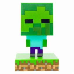 Lampara paladone icon minecraft zombie - Imagen 1