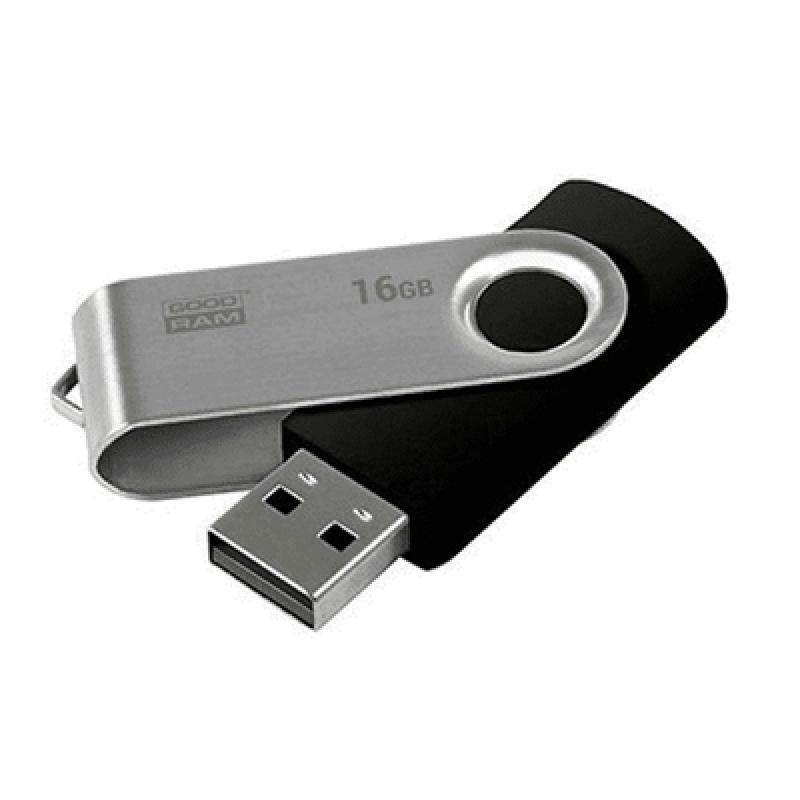 Memoria usb 2.0 goodram 16gb uts2 negro - Imagen 1