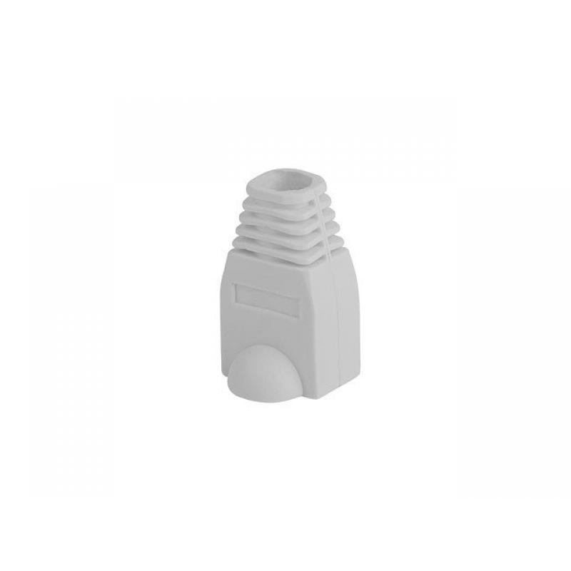 Funda protector lanberg conector rj45 (pack 100 uds) gris - Imagen 1