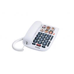 Telefono fijo con cable alcatel tmax10 fr white - Imagen 1