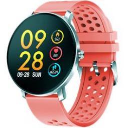 Pulsera reloj deportiva denver sw - 171 rosa -  smartwatch -  ips -  1.3pulgadas -   bluetooth -  ip67 - Imagen 1