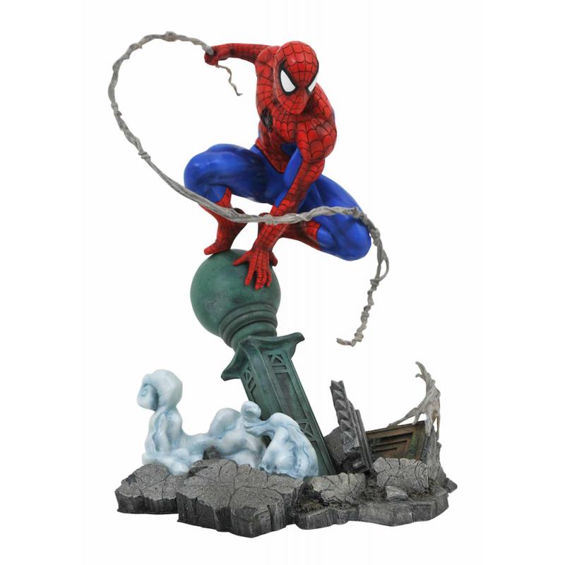 Figura diamond select toys marvel gallery spider - man diorama - Imagen 1