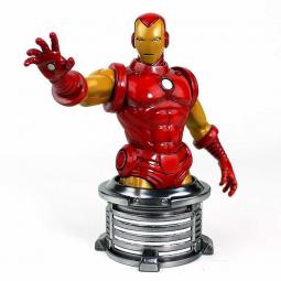 Figura busto semic studios marvel iron man invencible escala 1 - 6 - Imagen 1