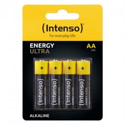 Pack de pilas alcalinas intenso energy ultra aa lr06 4 unidades - Imagen 1