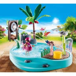 Playmobil piscina divertida con rociador de agua - Imagen 1