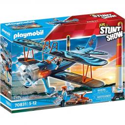 Playmobil stuntshow biplano phoenix - Imagen 1
