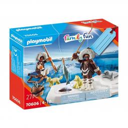 Playmobil family fun esquimales de pesca - Imagen 1