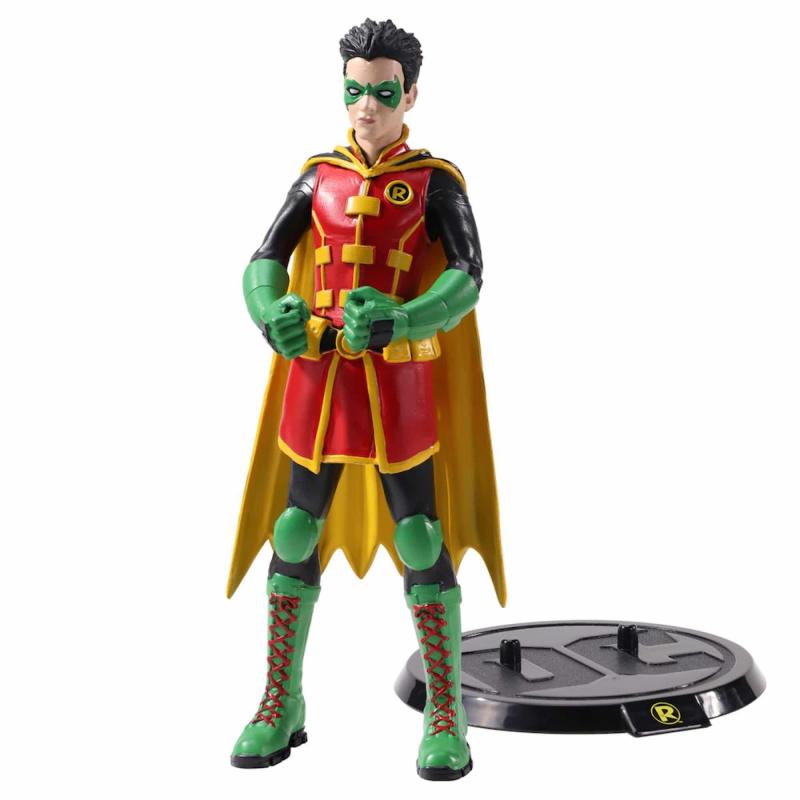 Figura the noble collection bendyfigs dc comics robin - Imagen 1
