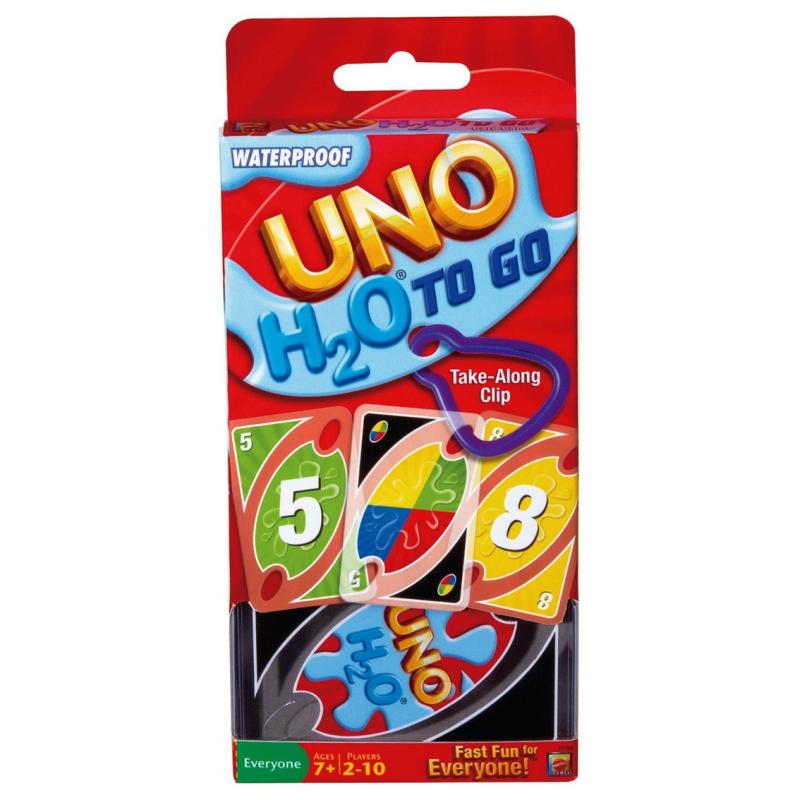 Juego mattel games uno h2o to go pegi 6 - Imagen 1