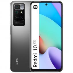 Telefono movil smartphone xiaomi redmi 10 - 2022 -   carbon grey -  6.5pulgadas -  128gb rom -  4gb ram -  50+8+2mpx -  8mpx -  