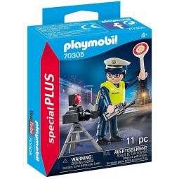 Playmobil policia con radar - Imagen 1