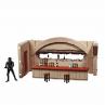 Set nevarro cantina + figura hasbro 9 -5 cm death trooper the mandalorian star wars vintage f39025 - Imagen 1