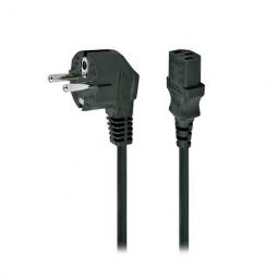 Cable alimentacion estandar phasak schuko - c14 1.8m -  negro - Imagen 1