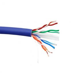 Bobina cable red solido phasak u - utp cat. 6a lszh cu 305m azul - Imagen 1