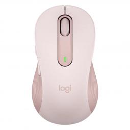 Mouse raton logitech m650 grande optico wireless inalambrico rosa - Imagen 1