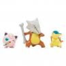 Pack de 3 figuras jazwares pokemon batalla cyndaquil jigglypuff #1 y marowak - Imagen 1