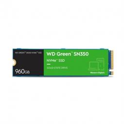 Disco duro interno solido hdd ssd wd western digital green sn350 wds960g2g0c 960gb m.2 pci express 3.0 nvme - Imagen 1