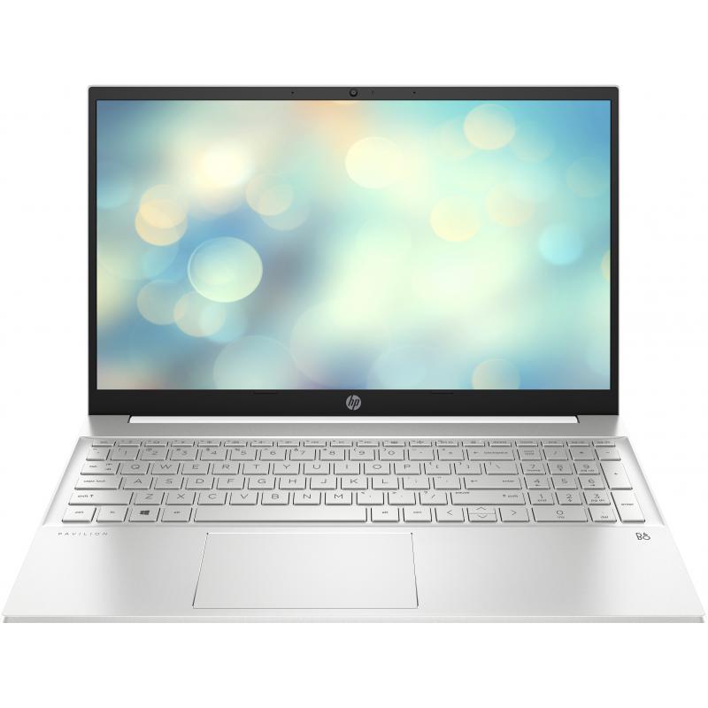 Portatil hp pavilion 15 - eh1001ns ryzen 5 - 5500u -  15.6pulgadas -  16gb -  ssd512gb -  w11 -  blanco - Imagen 1