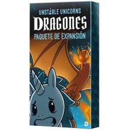 Juego de mesa unstable unicorns dragones expansion pegi 8 - Imagen 1