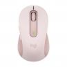 Mouse raton logitech m650 mediano optico wireless inalambrico rosa - Imagen 1