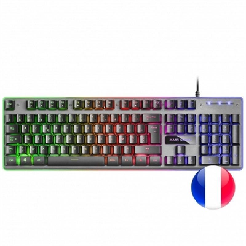 Teclado mars gaming mk220 rgb mecanico frances - Imagen 1