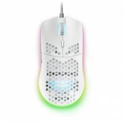 Mouse raton mars gaming mmax optico usb 7 botones 12400ppp blanco - Imagen 1