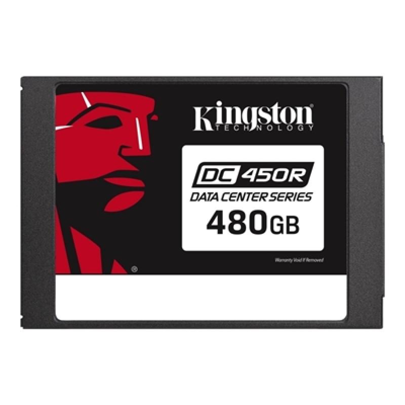 Disco duro interno solido ssd kingston data center 480gb 2.5pulgadas sata3 450r - Imagen 1