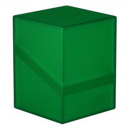 Caja de cartas ultimate guard boulder deck case 80+ tamaño estándar emerald - Imagen 1