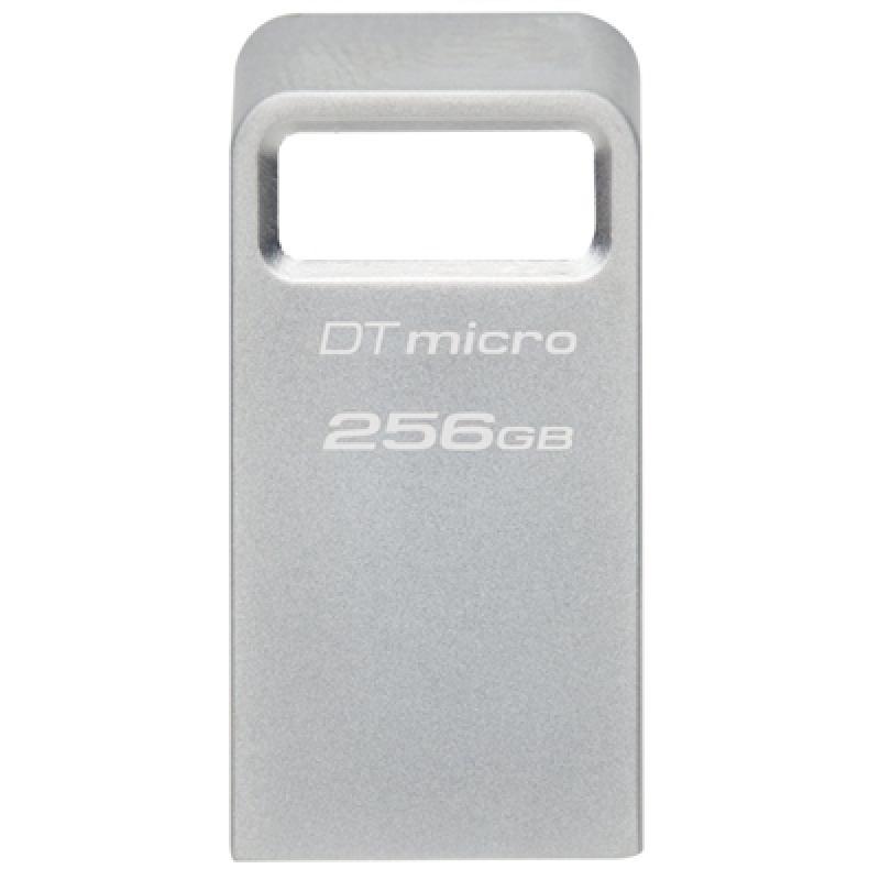 Memoria usb 3.2 kingston 256gb datatraveler dtmc3g2 metal - Imagen 1