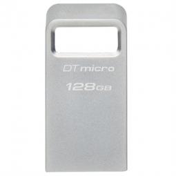 Memoria usb 3.2 kingston 128gb datatraveler dtmc3g2 metal - Imagen 1