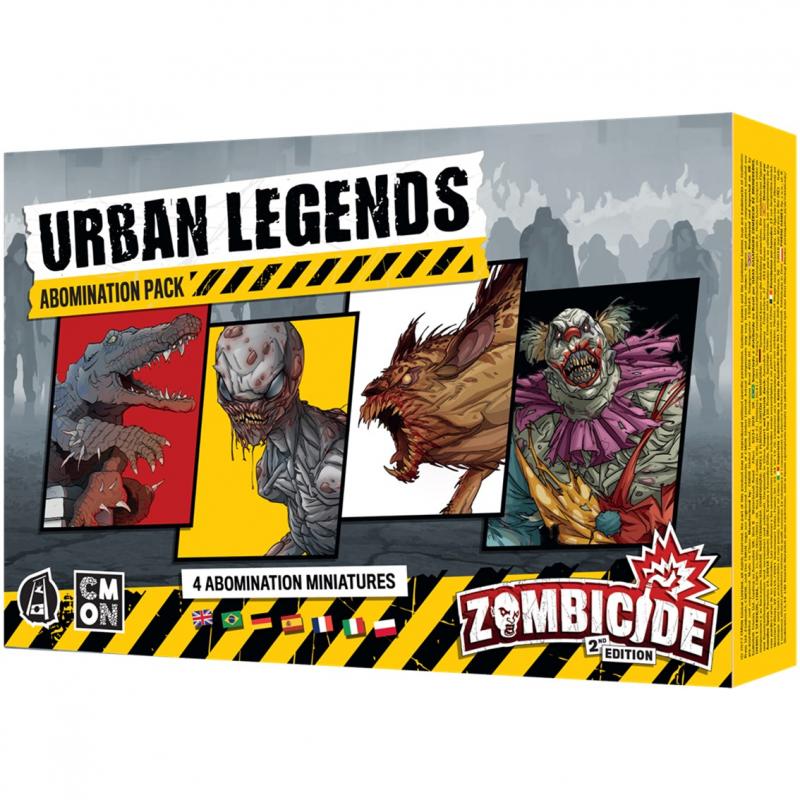 Juego de mesa zombicide 2e urban legends pegi 14