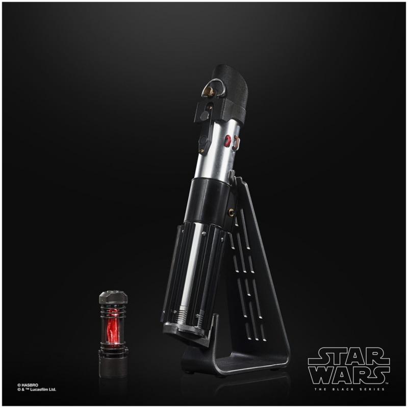 Replica hasbro sable de luz force fx elite darth vader obi - wan kenobi black series f39055l0