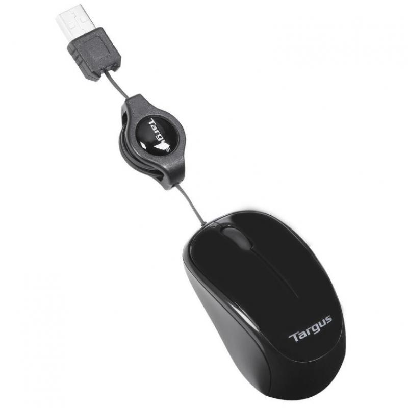 Mouse raton targus blue trace compacto usb tipo a negro