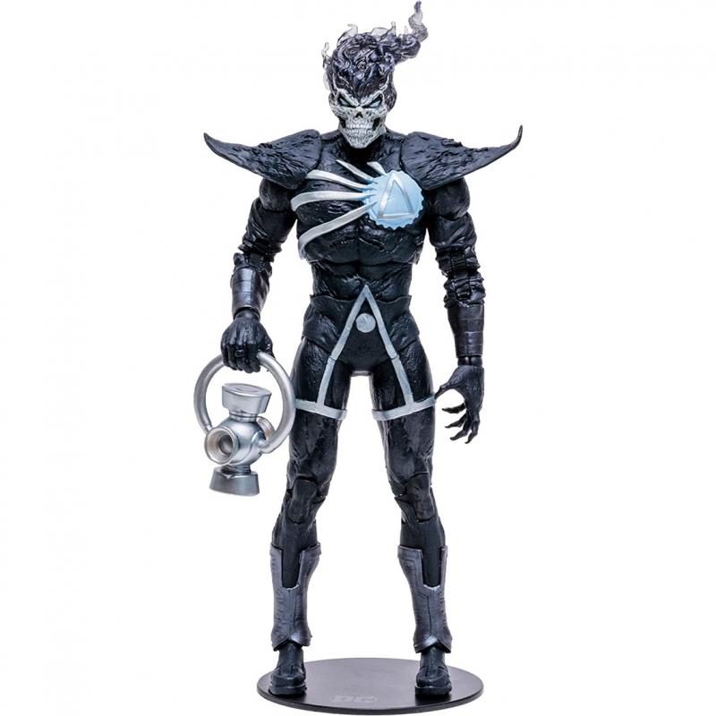 Figura mcfarlane toys dc comics multiverse build a deathstorm blackest night