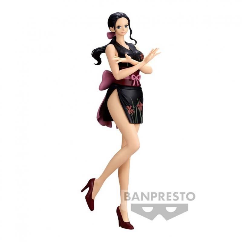 Figura banpresto one piece glitter & glamours wano county style nico robin version b