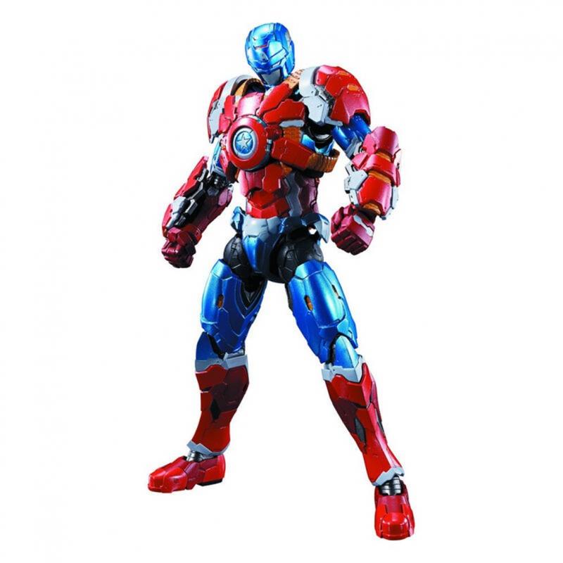 Figura tamashii nations marvel tech on avengers sh figuarts capitan america