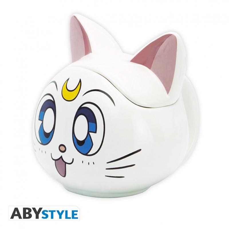 Taza 3d abystyle sailor moon artemis
