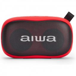 Altavoz portatil aiwa bs - 110 10w rms bluetooth rojo