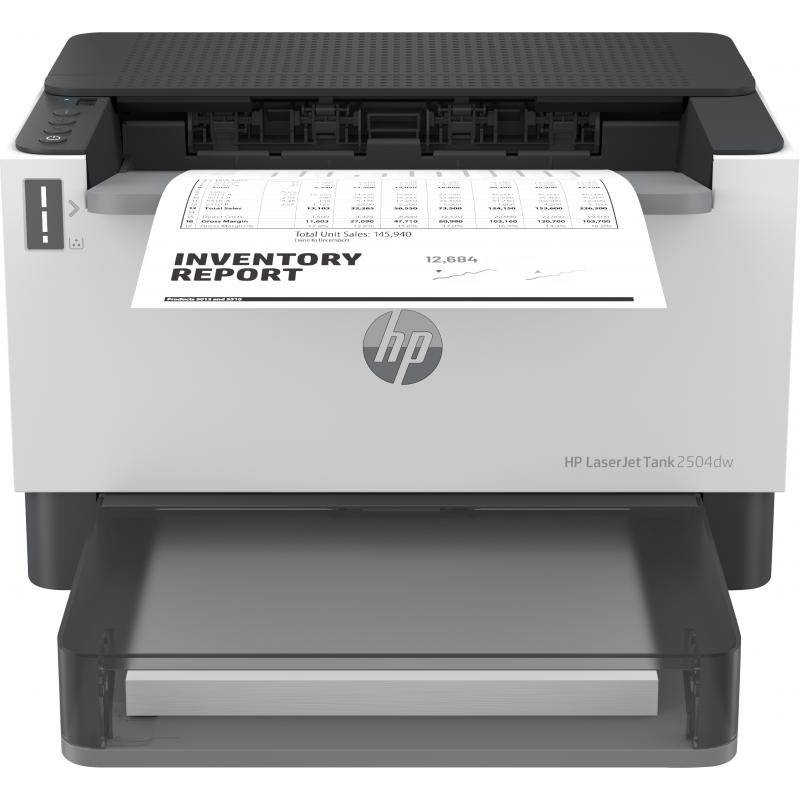 Impresora hp laser monocromo laserjet tank 2504dw a4 -  23ppm -  red -  wifi -  duplex