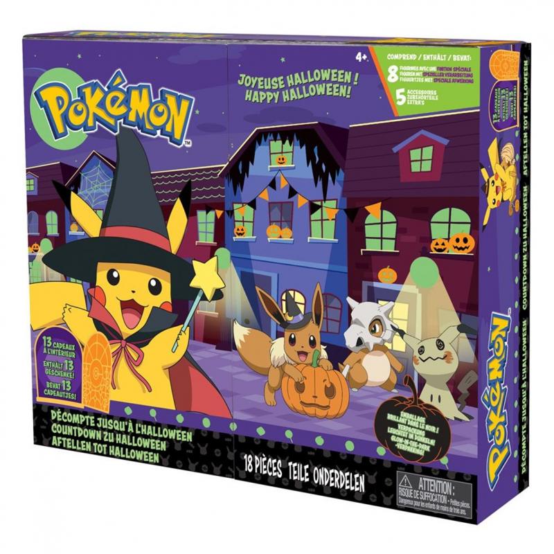 Calendario de halloween pokemon