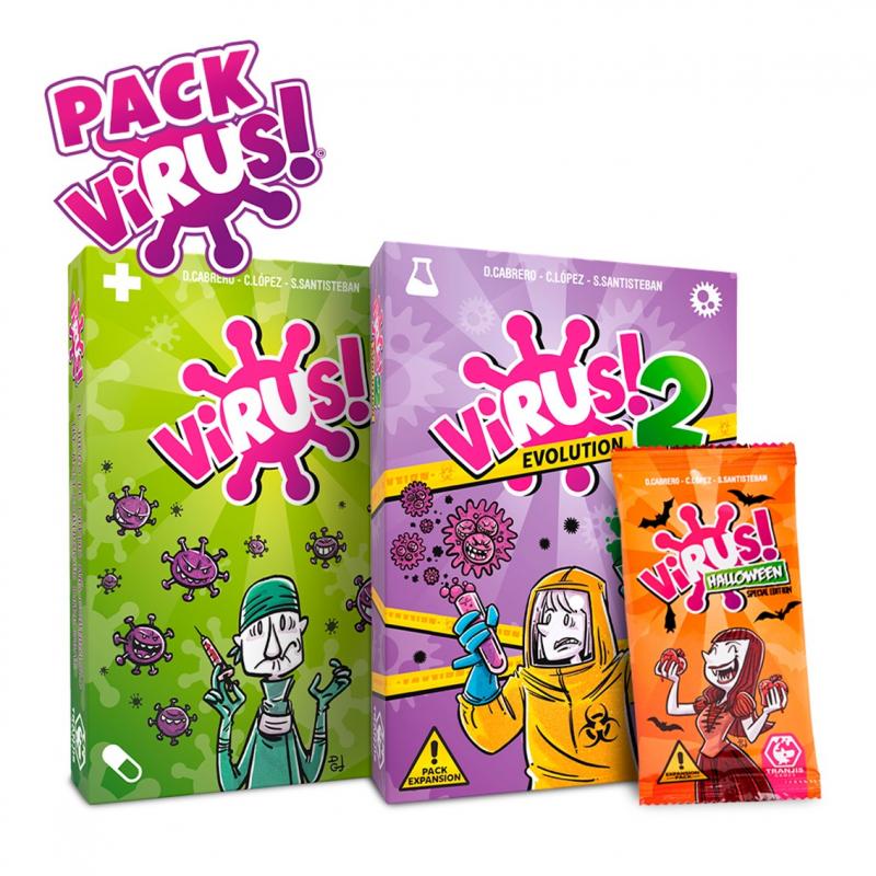 Pack virus! + virus! 2 + virus! halloween