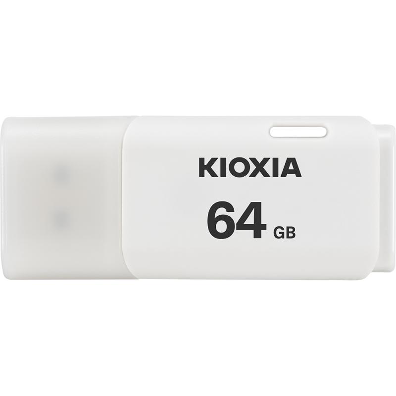 Memoria usb 2.0 kioxia 64gb u202 blanco